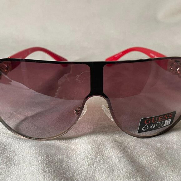 Guess Factory GO00037 32G Shield Sunglasses – Brand New with Soft Pouch - Picture 2 of 7